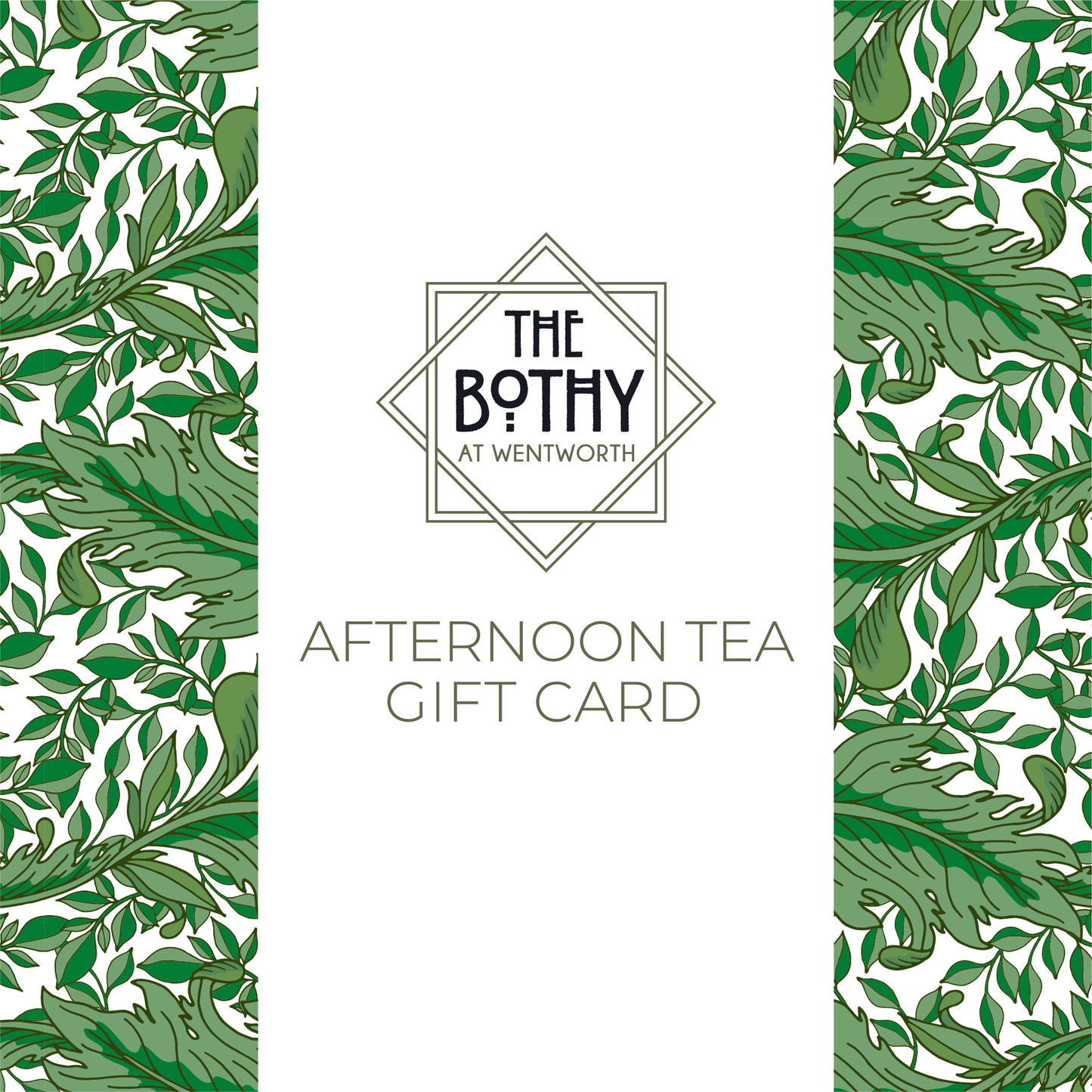 The Bothy Afternoon Tea for Two Gift Card