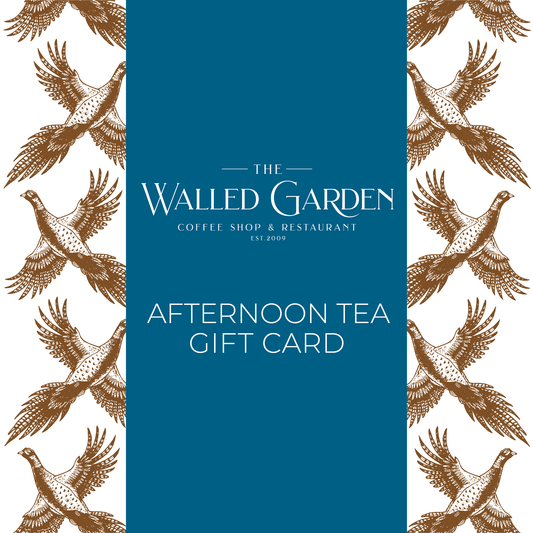 The Walled Garden Afternoon Tea for Two Gift Card