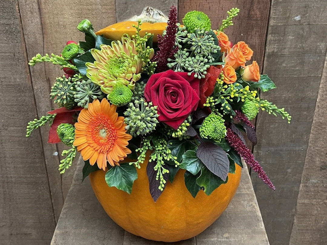 Floral Pumpkin Arrangement Workshop