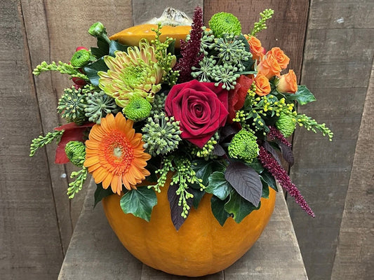 Floral Pumpkin Arrangement Workshop