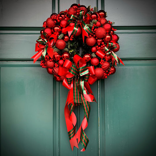 Luxury Bauble Fresh Wreath